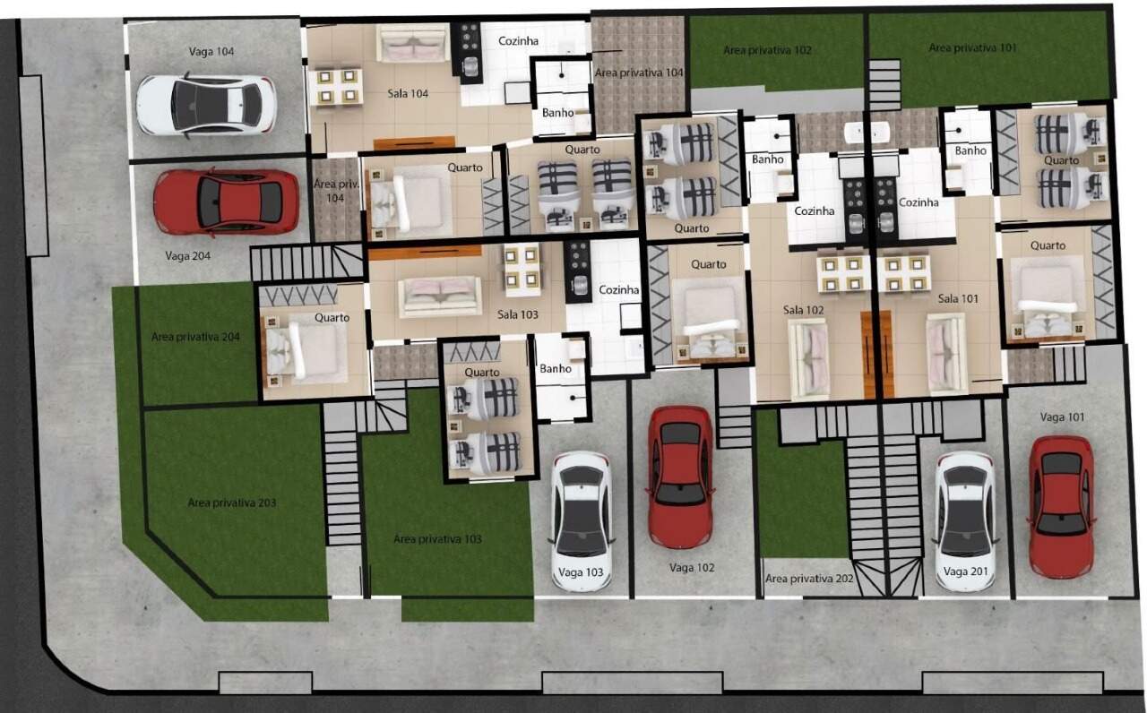 Cobertura, 2 quartos, 45 m² - Foto 3