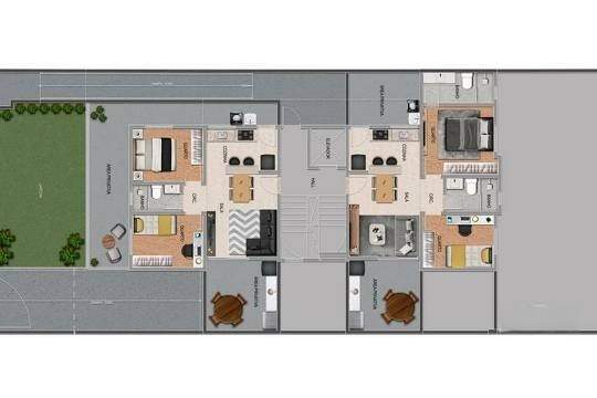 Apartamento à venda com 2 quartos, 50m² - Foto 3