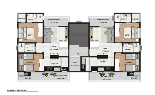 Apartamento à venda com 2 quartos, 59m² - Foto 11