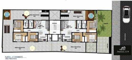 Cobertura, 3 quartos, 80 m² - Foto 10