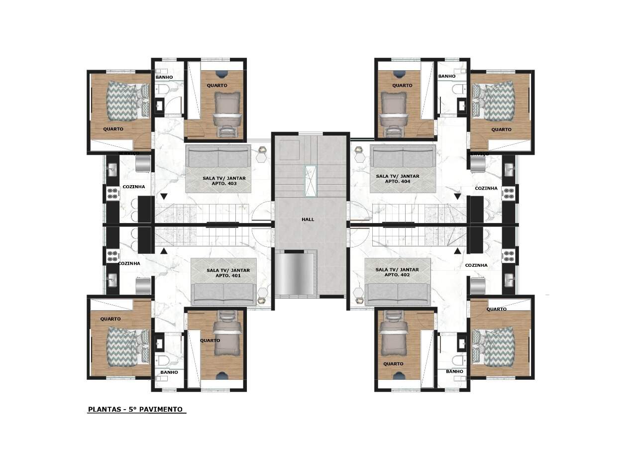 Apartamento à venda com 2 quartos, 50m² - Foto 7