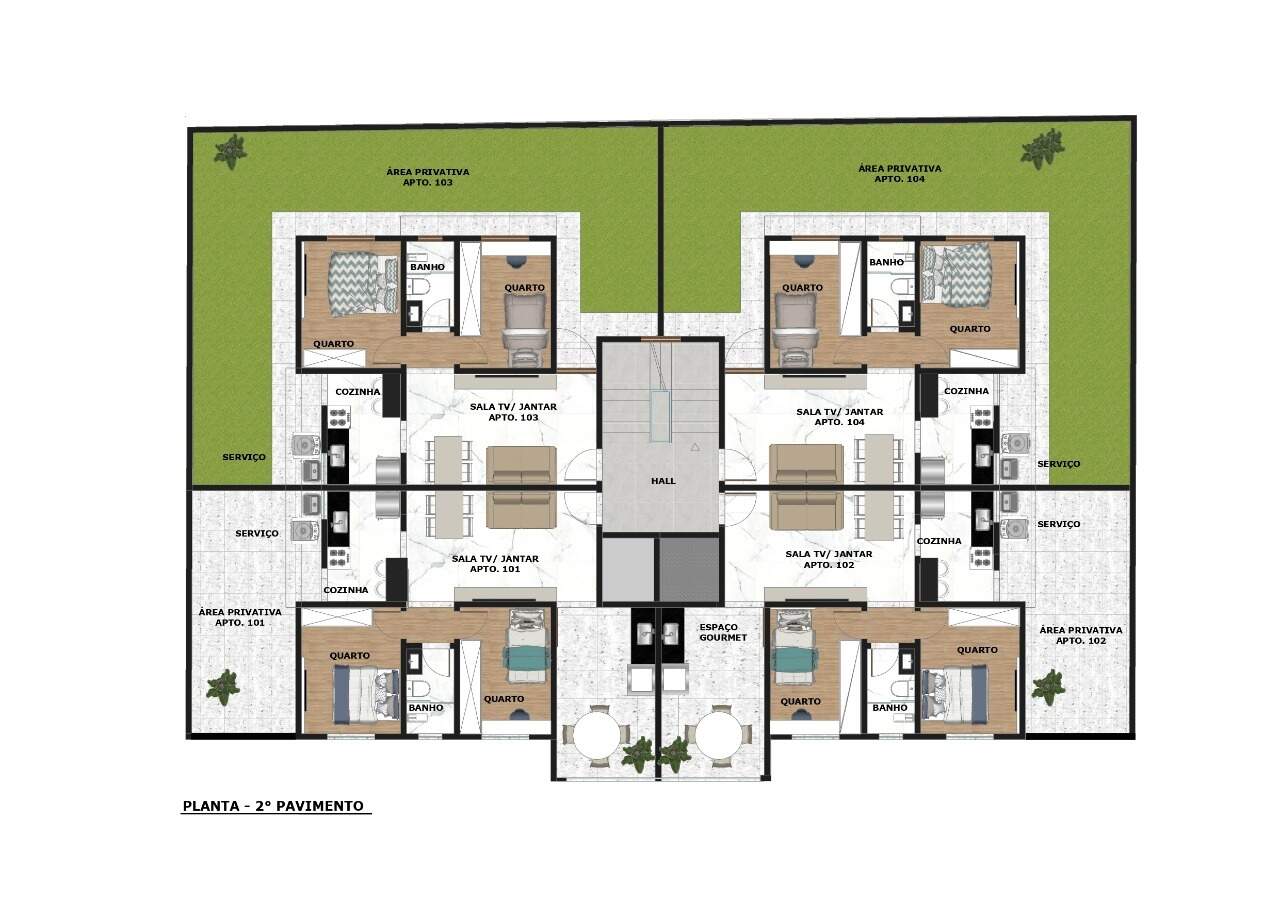 Apartamento à venda com 2 quartos, 50m² - Foto 6