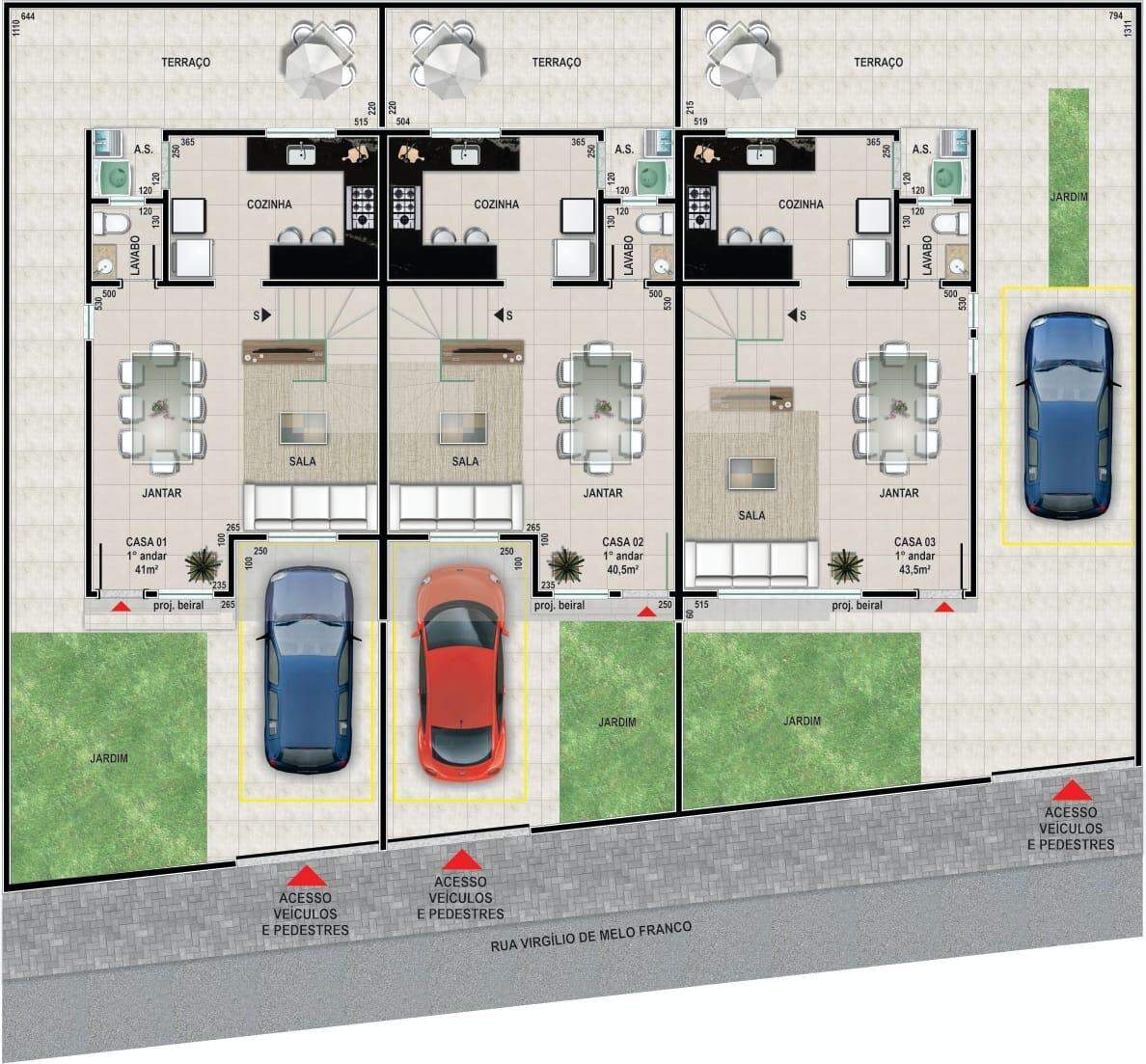 Casa, 3 quartos, 86 m² - Foto 26