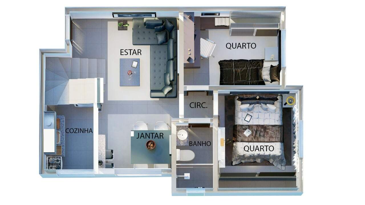 Apartamento à venda com 2 quartos, 47m² - Foto 10