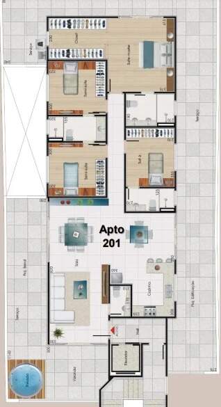 Apartamento à venda com 4 quartos, 148m² - Foto 9