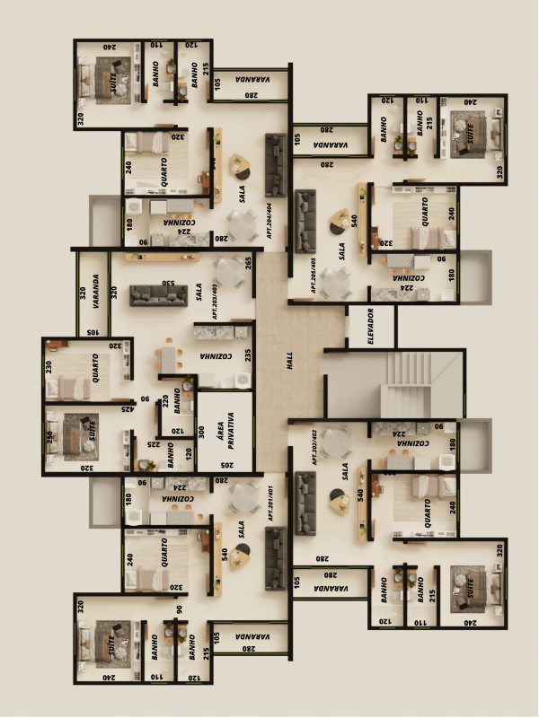 Cobertura, 2 quartos, 69 m² - Foto 1