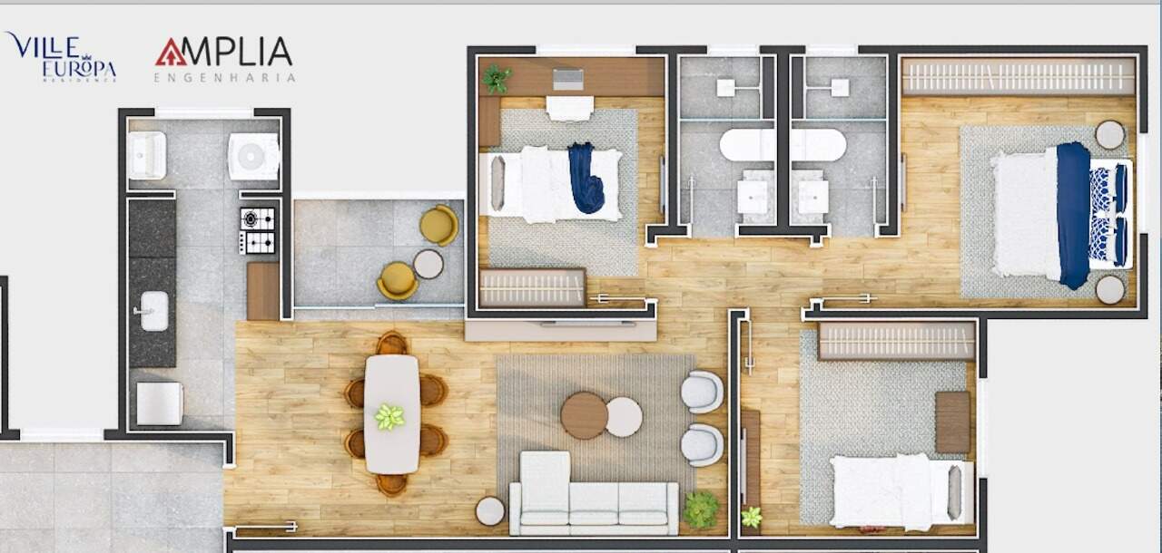 Apartamento à venda com 3 quartos, 70m² - Foto 12