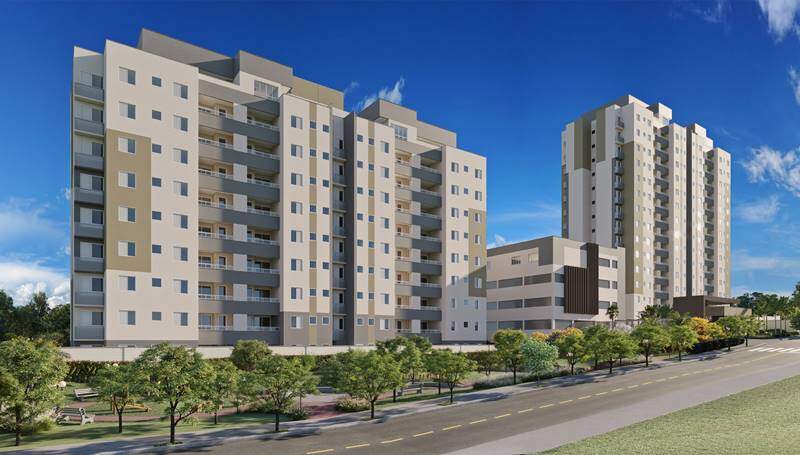 Apartamento à venda com 2 quartos, 59m² - Foto 1