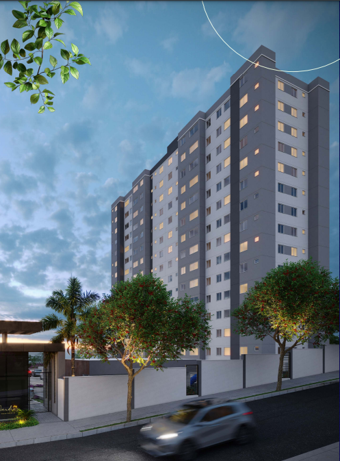 Apartamento à venda com 2 quartos, 51m² - Foto 2
