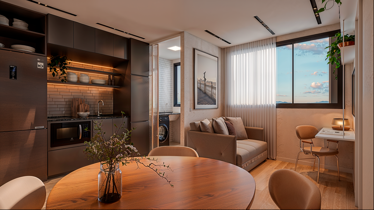 Apartamento à venda com 2 quartos, 53m² - Foto 3