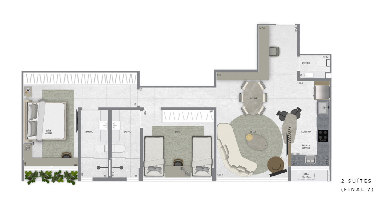 Apartamento, 2 quartos, 87 m² - Foto 16