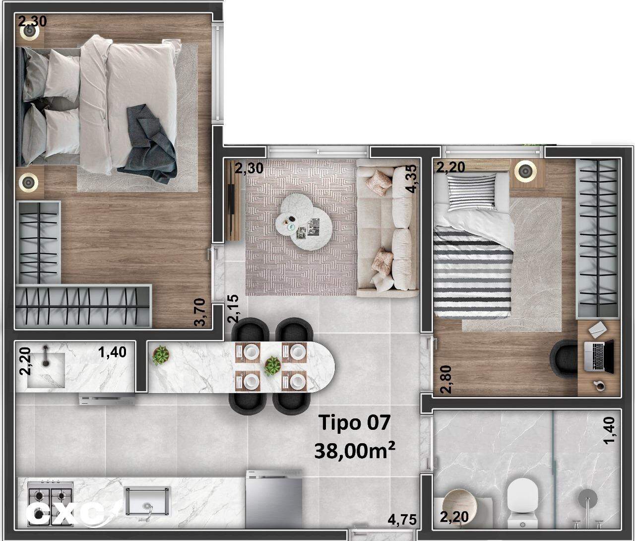 Apartamento à vendaVila EsperançaSão Paulo: aparatmento dois dorms. á venda na frente do metrô vila matilde 