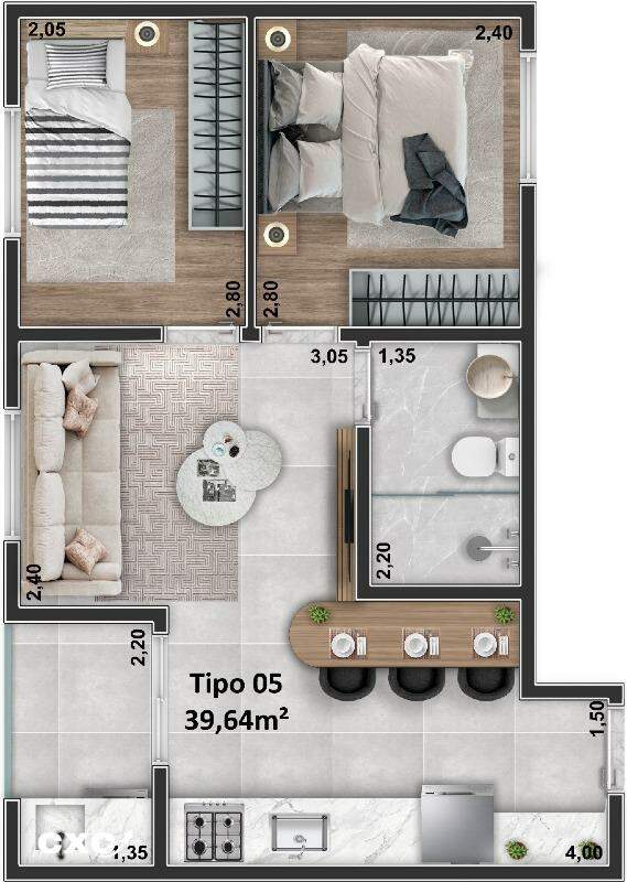 Apartamento à vendaVila EsperançaSão Paulo: aparatmento dois dorms. á venda na frente do metrô vila matilde 