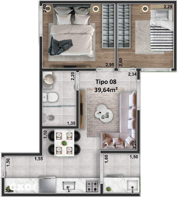 Apartamento à vendaVila EsperançaSão Paulo: aparatmento dois dorms. á venda na frente do metrô vila matilde 
