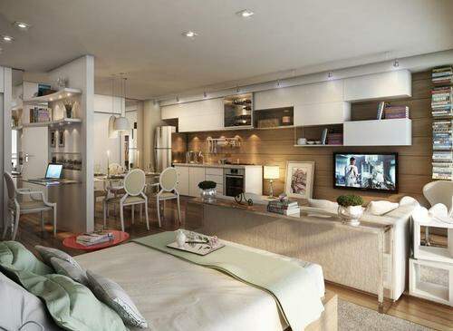 Apartamento à vendaBrooklin PaulistaSão Paulo: Apartamento com 1 dormitório a venda no Brooklin Paulista - São Paulo - SP