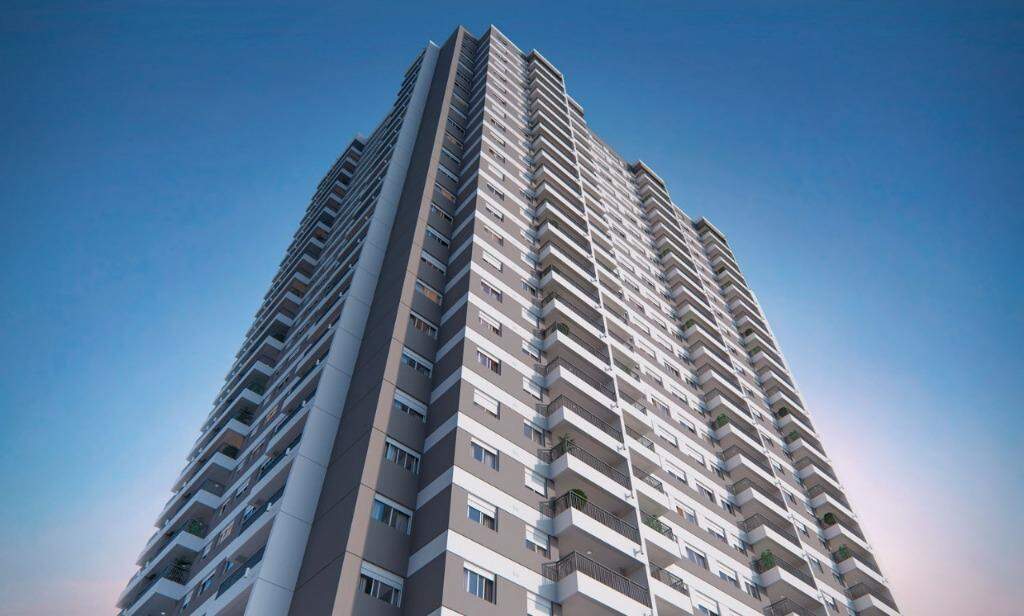 Apartamento à vendaTatuapéSão Paulo: Perspectiva da fachada (Cond. Estrela) 1