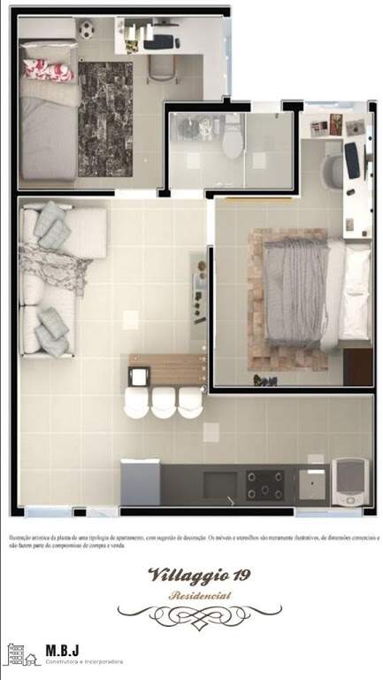 Apartamento à vendaVila EsperançaSão Paulo: Apartamento com 1 dormitório a venda na Vila Esperança- São Paulo - SP