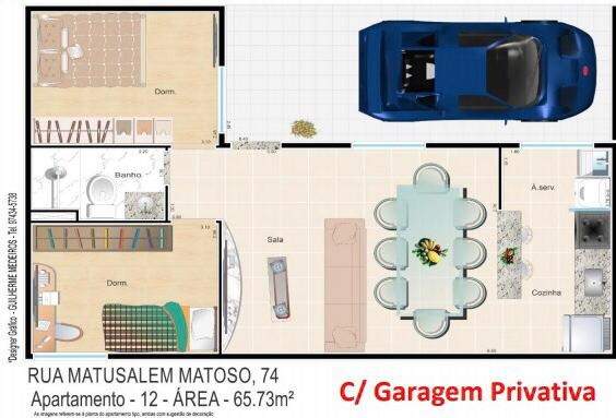 Apartamento à vendaPenhaSão Paulo: Apartamento com 2 dormitórios a venda na Penha - São Paulo - SP