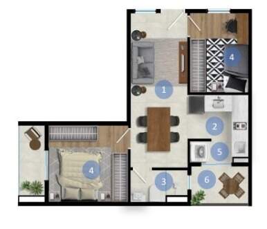 Apartamento à vendaCarrãoSão Paulo:  Venda / Apartamento / Vila Carrão