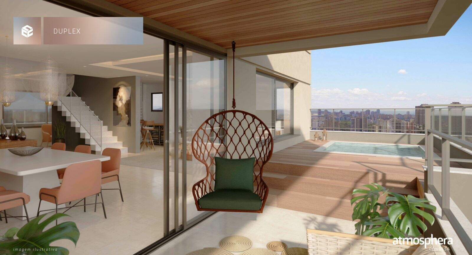 Apartamento Duplex à venda no Centro: 