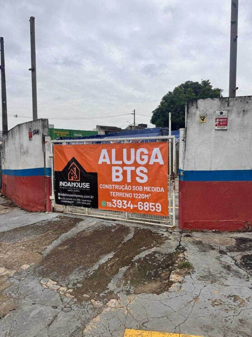 Terreno para aluguel no Vila Lopes: 
