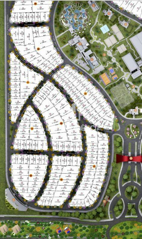 Lote em condomínio à venda no Condomínio Hamoa Resort Residencial: 