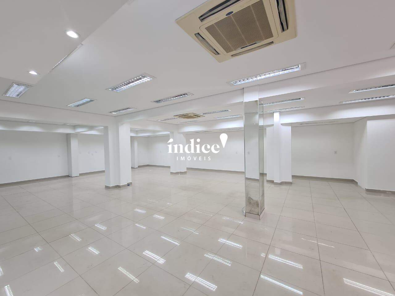 Salão Comercial para para aluguel no Centro na cidade de Ribeirão Preto: 