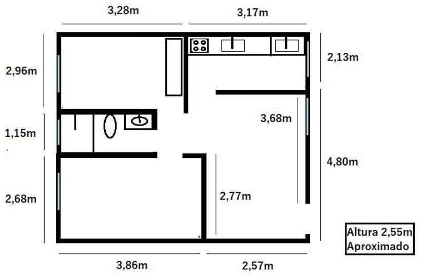 Apartamento para à venda no Jardim Macedo na cidade de Ribeirão Preto: 