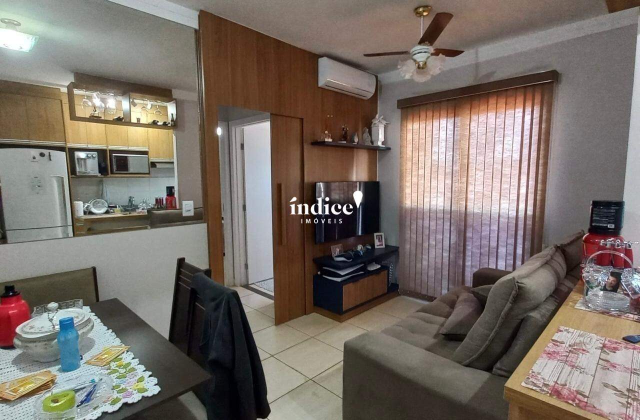 Apartamento para à venda no Bonfim Paulista na cidade de Ribeirão Preto: 
