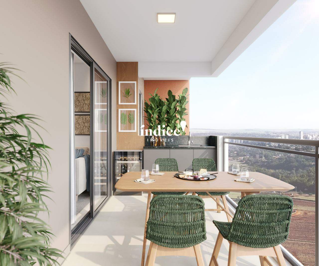Apartamento para à venda no Jardim Olhos D`Água na cidade de Ribeirão Preto: 