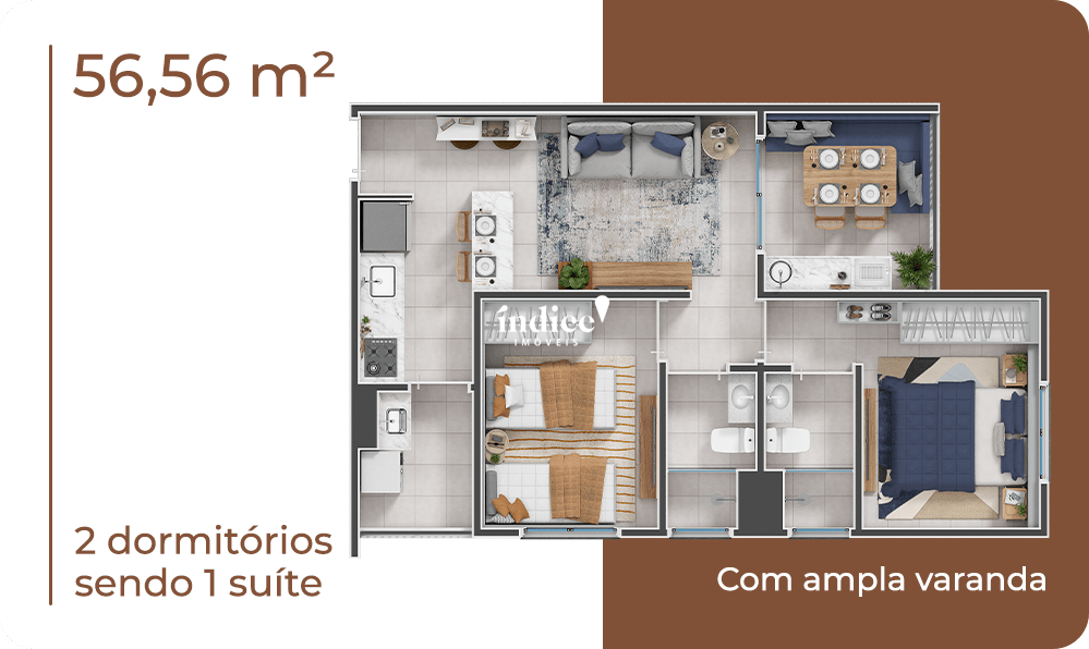 Apartamento para à venda no Campos Elíseos na cidade de Ribeirão Preto: 