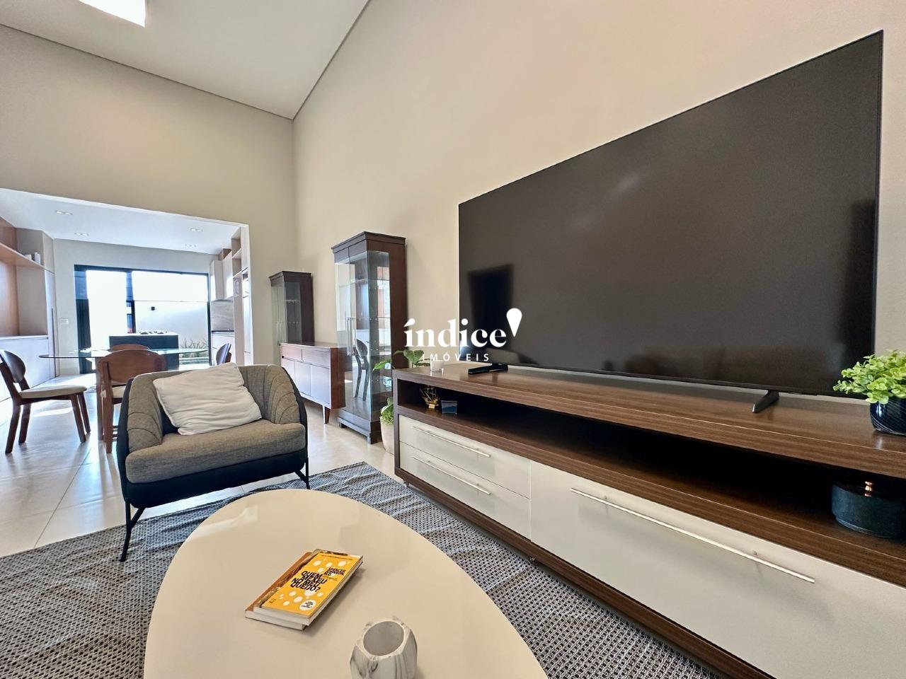 Casas Condomínio para à venda no Recreio Anhangüera na cidade de Ribeirão Preto: 