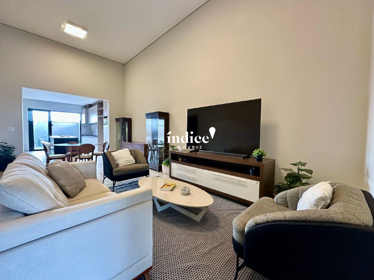 Casas Condomínio para à venda no Recreio Anhangüera na cidade de Ribeirão Preto: 