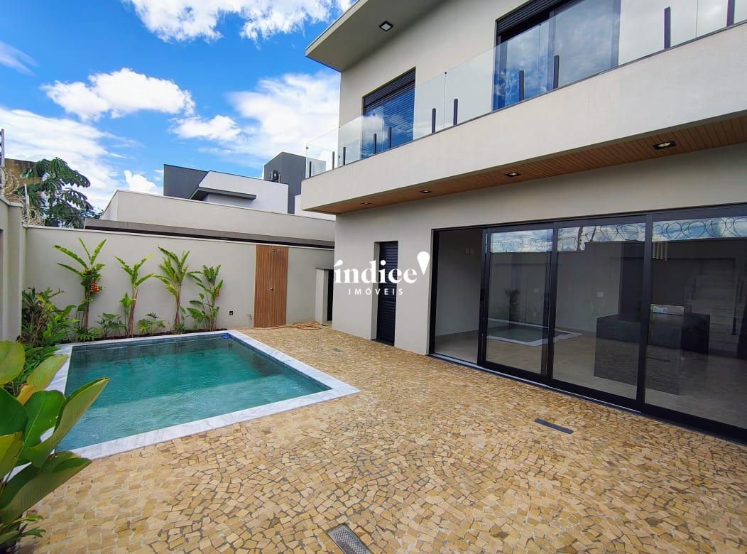 Casas Condomínio para à venda no Residencial Valência na cidade de Ribeirão Preto: quintal