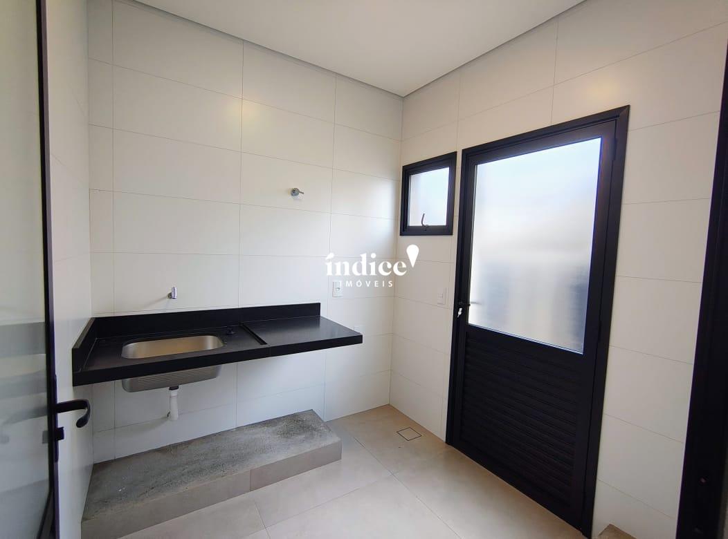 Casas Condomínio para à venda no Residencial Valência na cidade de Ribeirão Preto: area de serviço