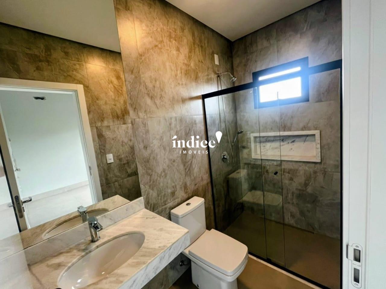 Casas Condomínio para à venda no Residencial Valência na cidade de Ribeirão Preto: banheiro 1 suite