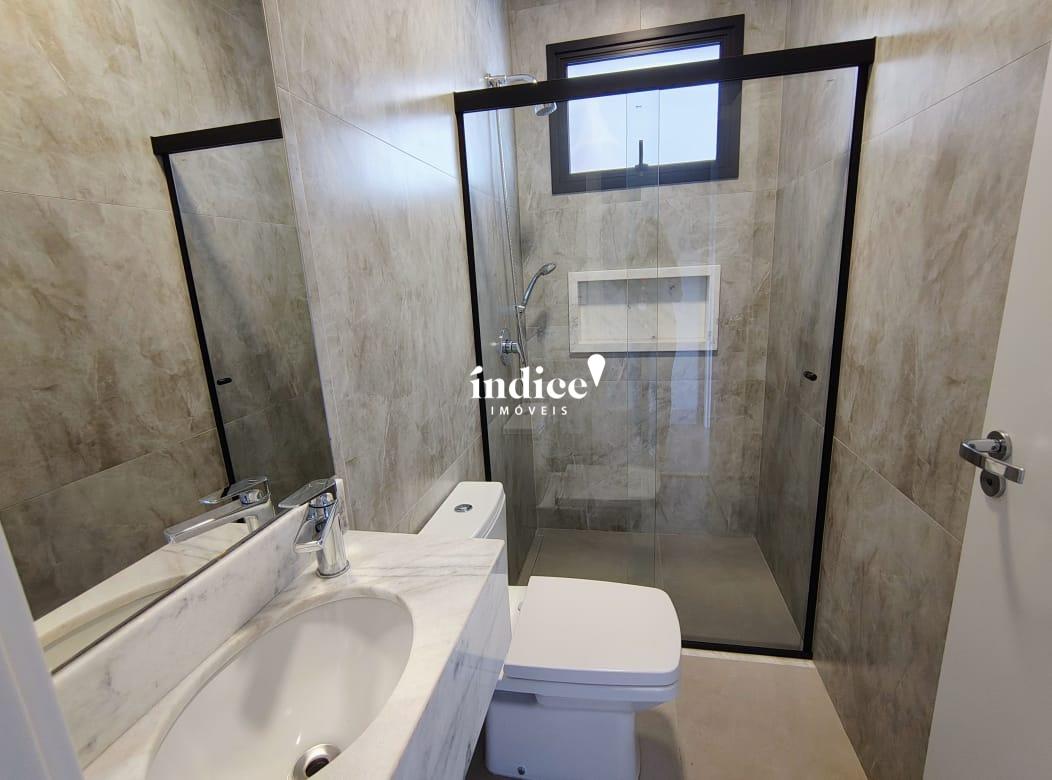 Casas Condomínio para à venda no Residencial Valência na cidade de Ribeirão Preto: banheiro social