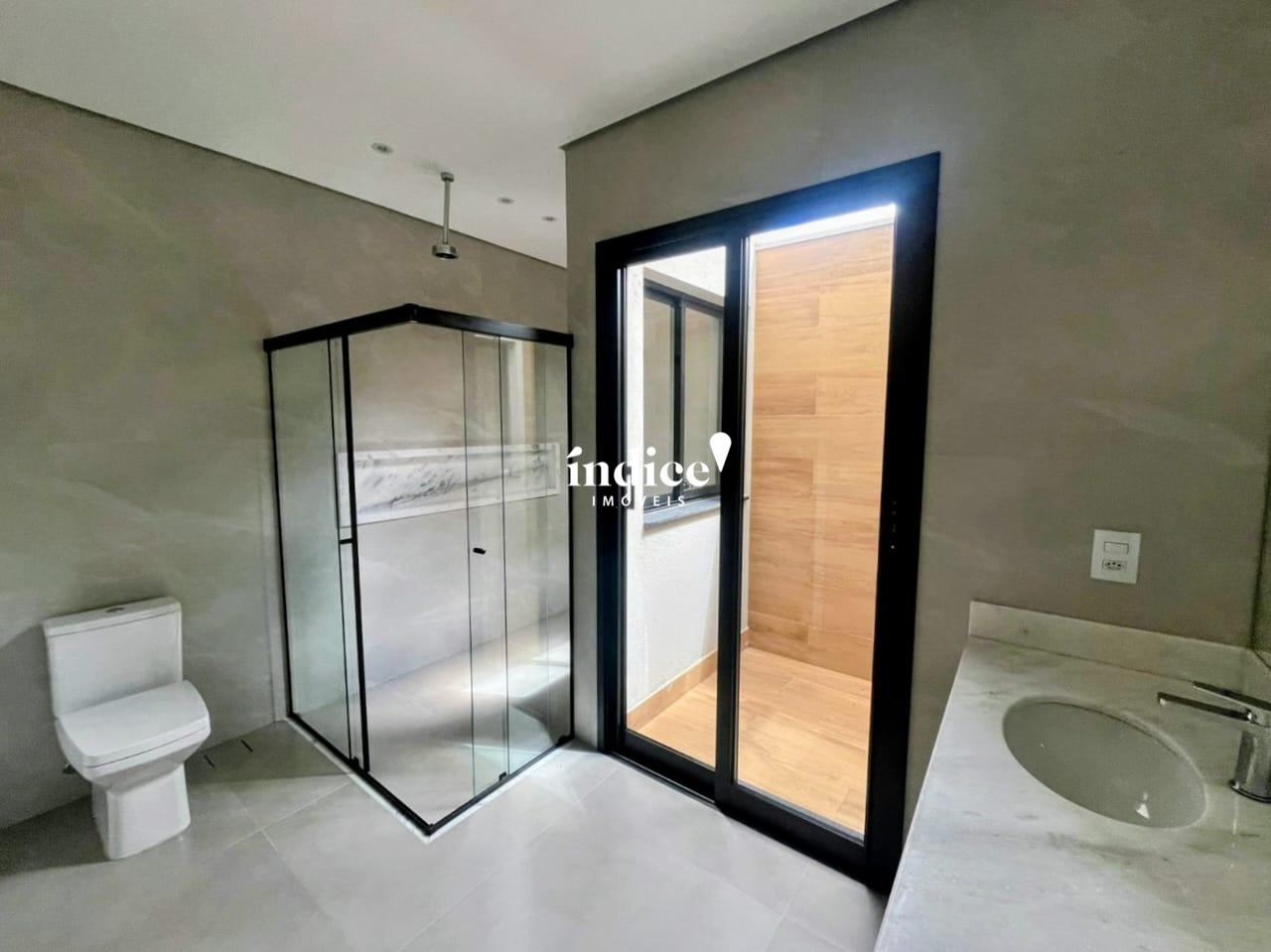 Casas Condomínio para à venda no Residencial Valência na cidade de Ribeirão Preto: banheiro suite master