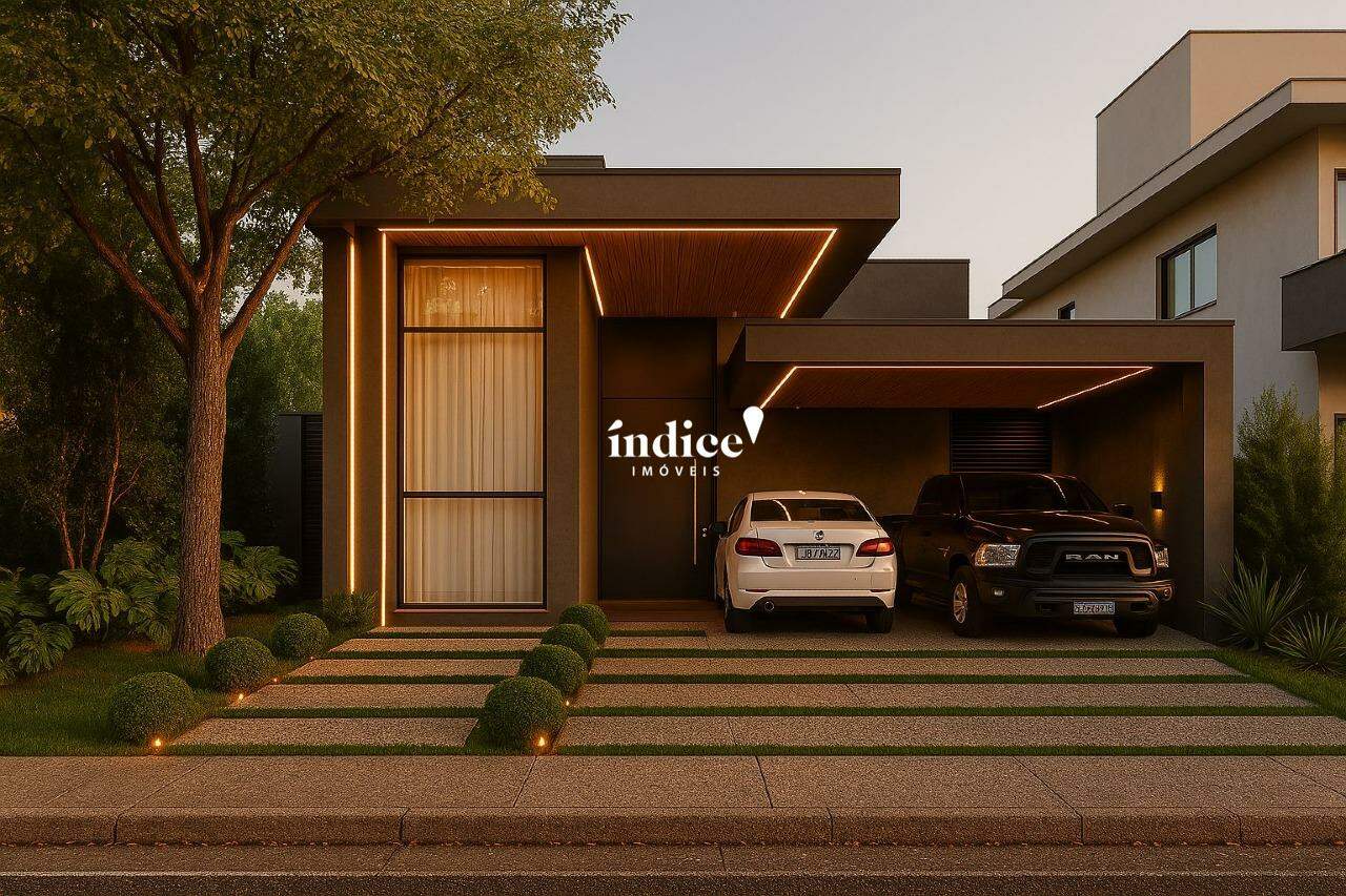 Casas Condomínio para à venda no Vila do Golf na cidade de Ribeirão Preto: 