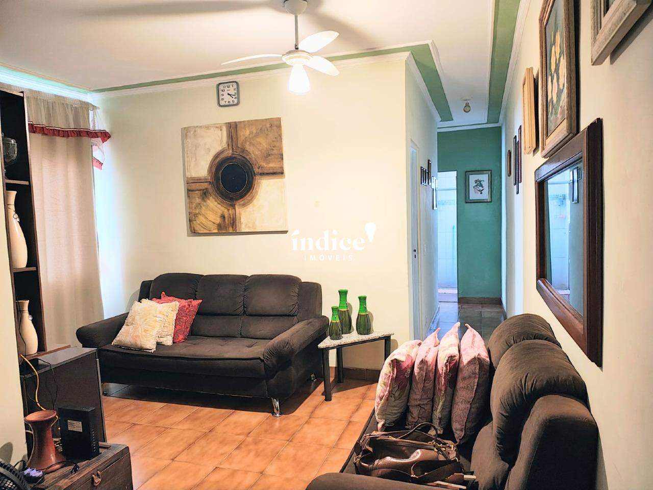 Apartamento para à venda no Jardim Palma Travassos na cidade de Ribeirão Preto: sala