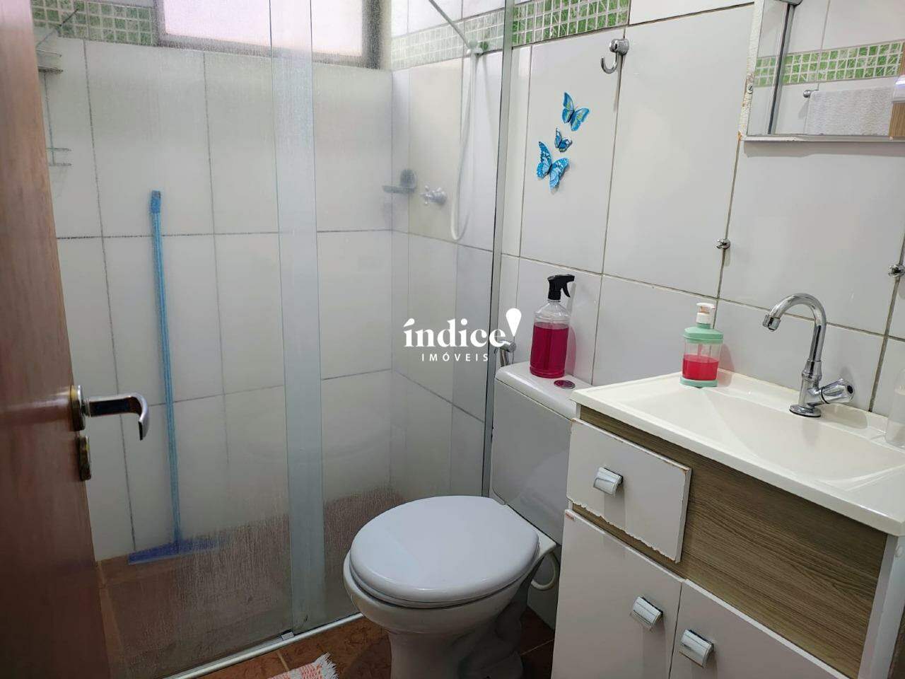 Apartamento para à venda no Jardim Palma Travassos na cidade de Ribeirão Preto: banheiro