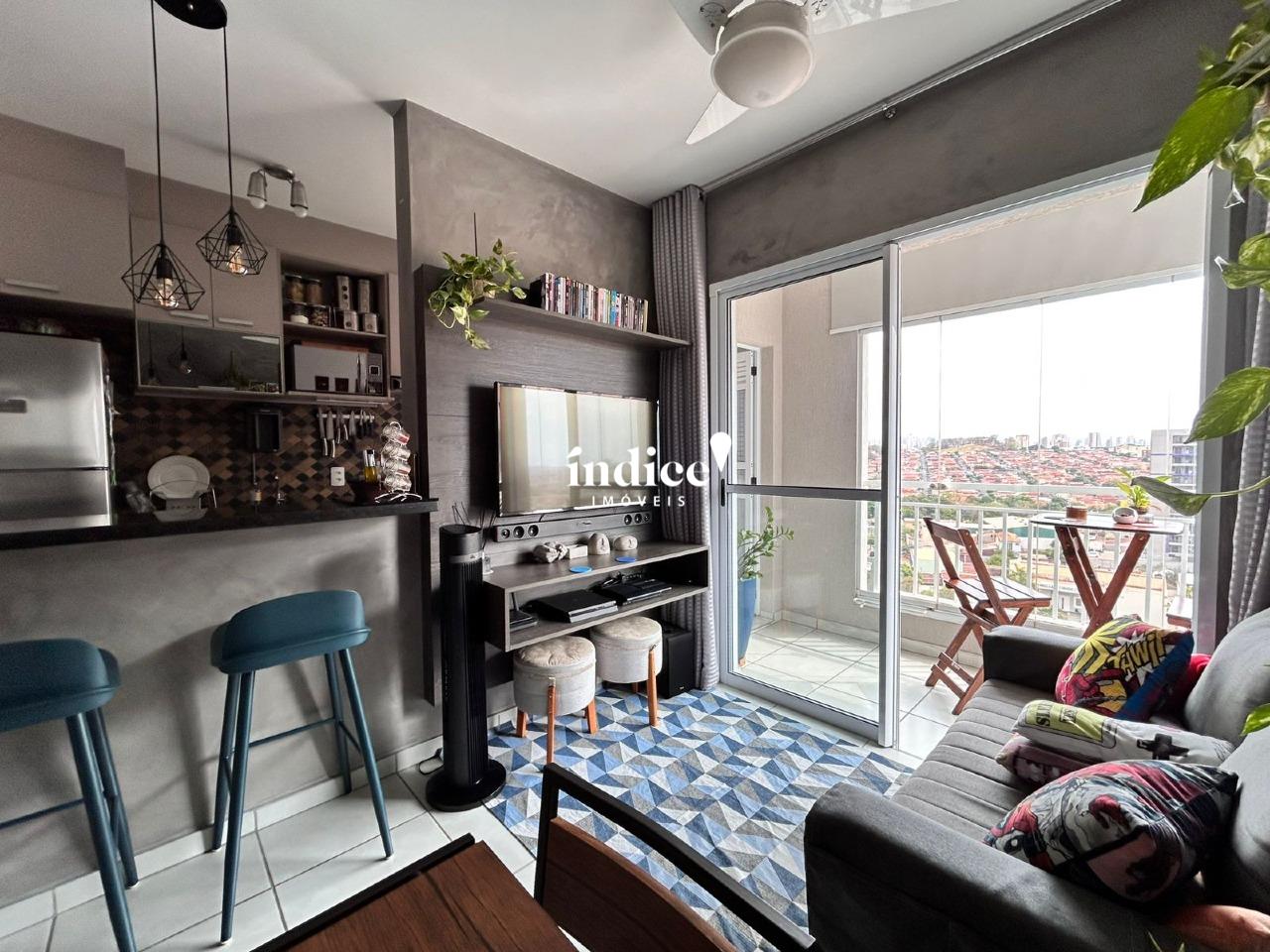 Apartamento para à venda no Jardim Anhangüera na cidade de Ribeirão Preto: 