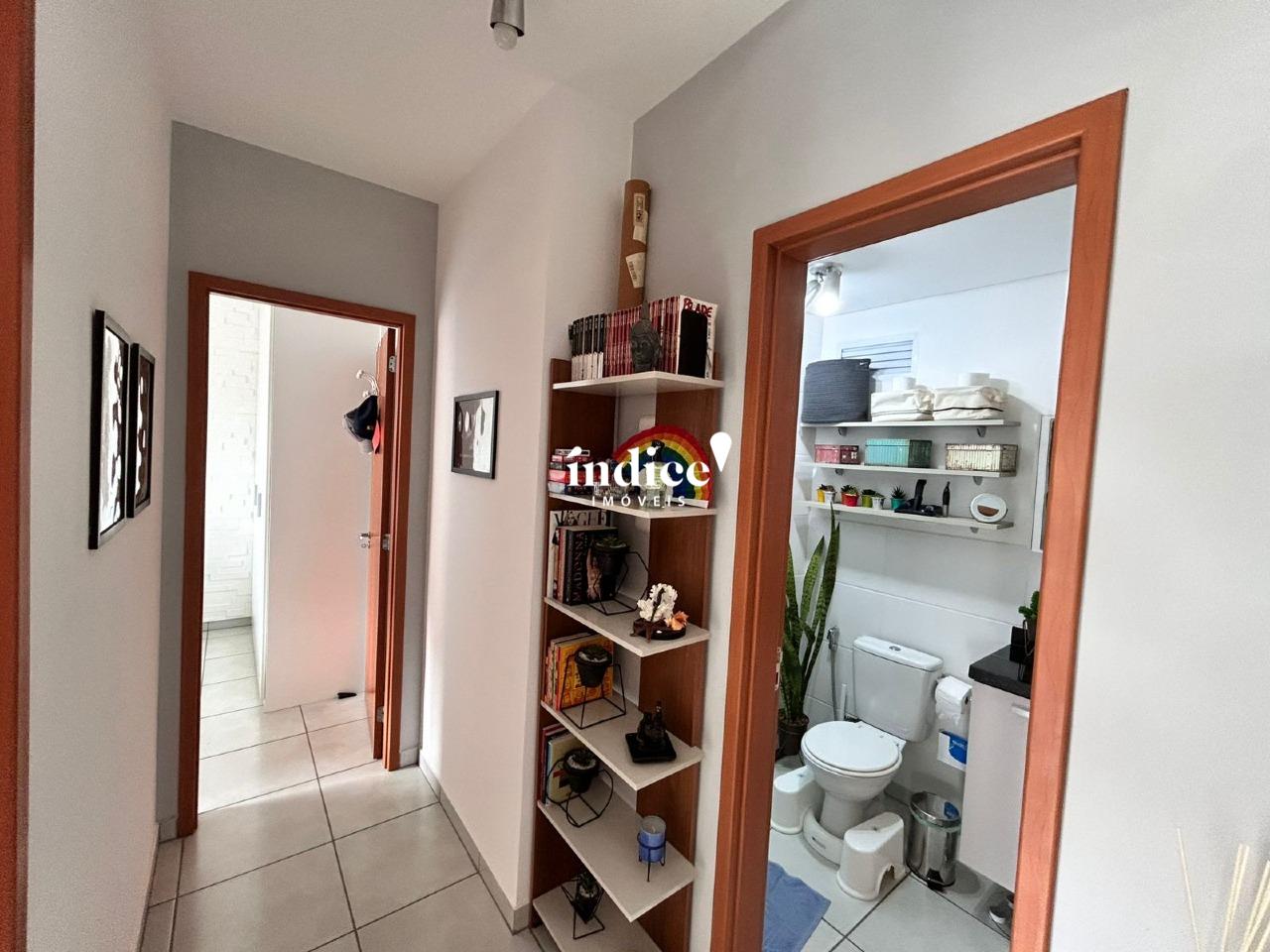 Apartamento para à venda no Jardim Anhangüera na cidade de Ribeirão Preto: 