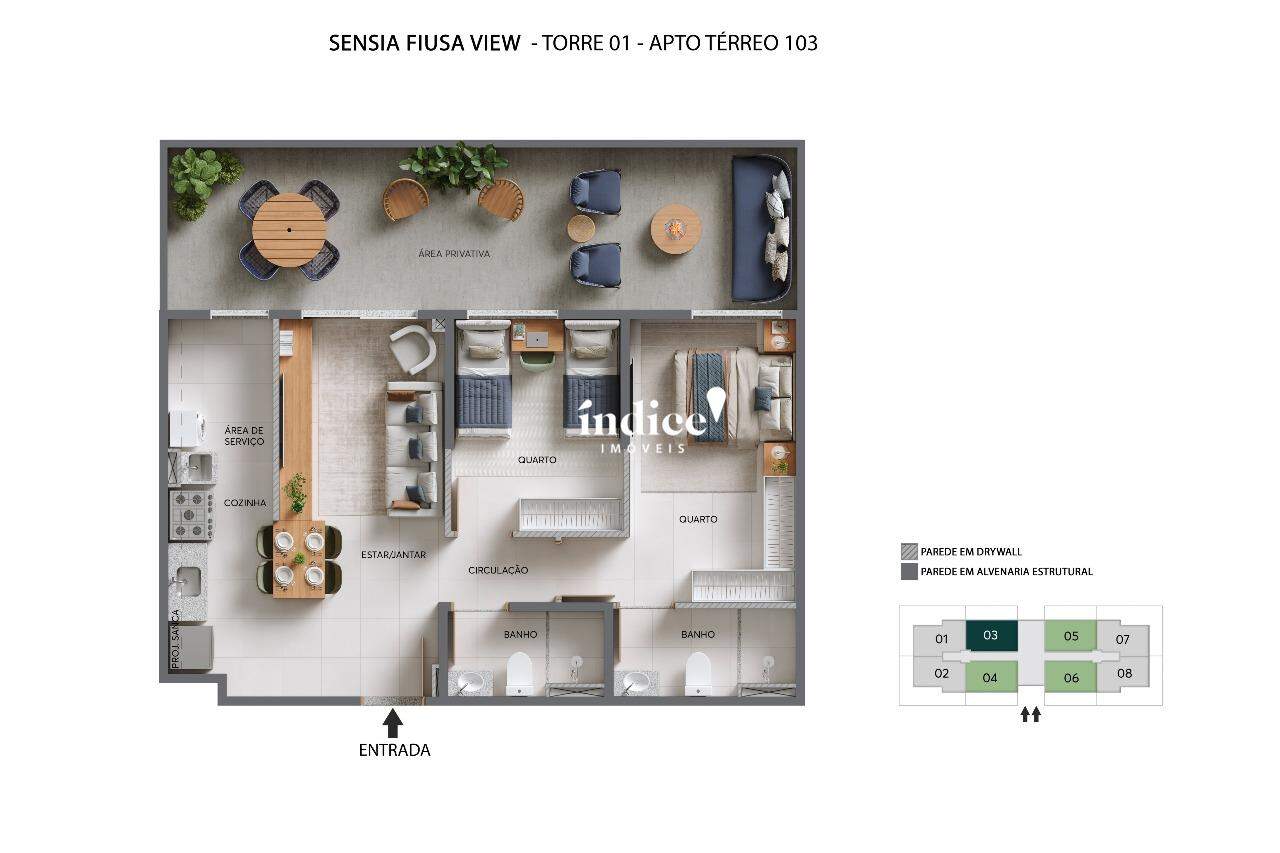 Apartamento para à venda no Quinta da Primavera na cidade de Ribeirão Preto: 