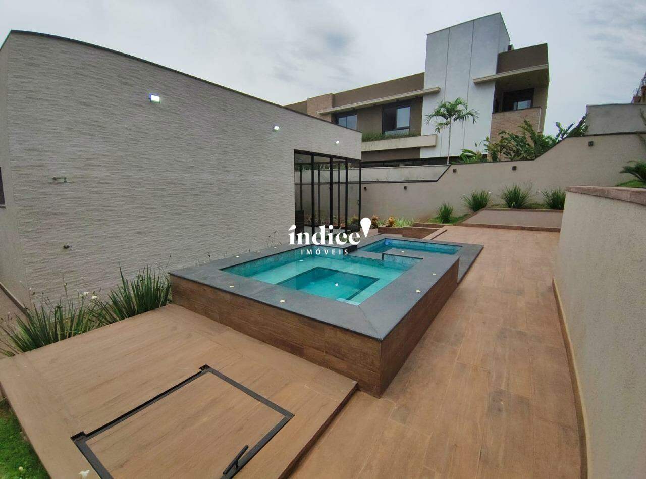 Casas Condomínio para à venda no Alphaville na cidade de Ribeirão Preto: piscina 