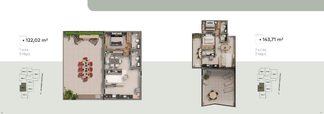 Apartamento para à venda no Vila do Golf na cidade de Ribeirão Preto: 