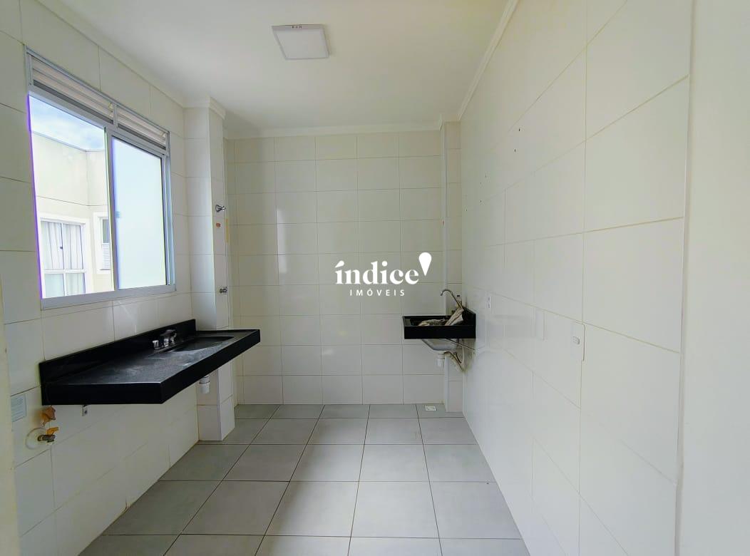 Apartamento para à venda no Jardim Ouro Branco na cidade de Ribeirão Preto: cozinha. area de serviço