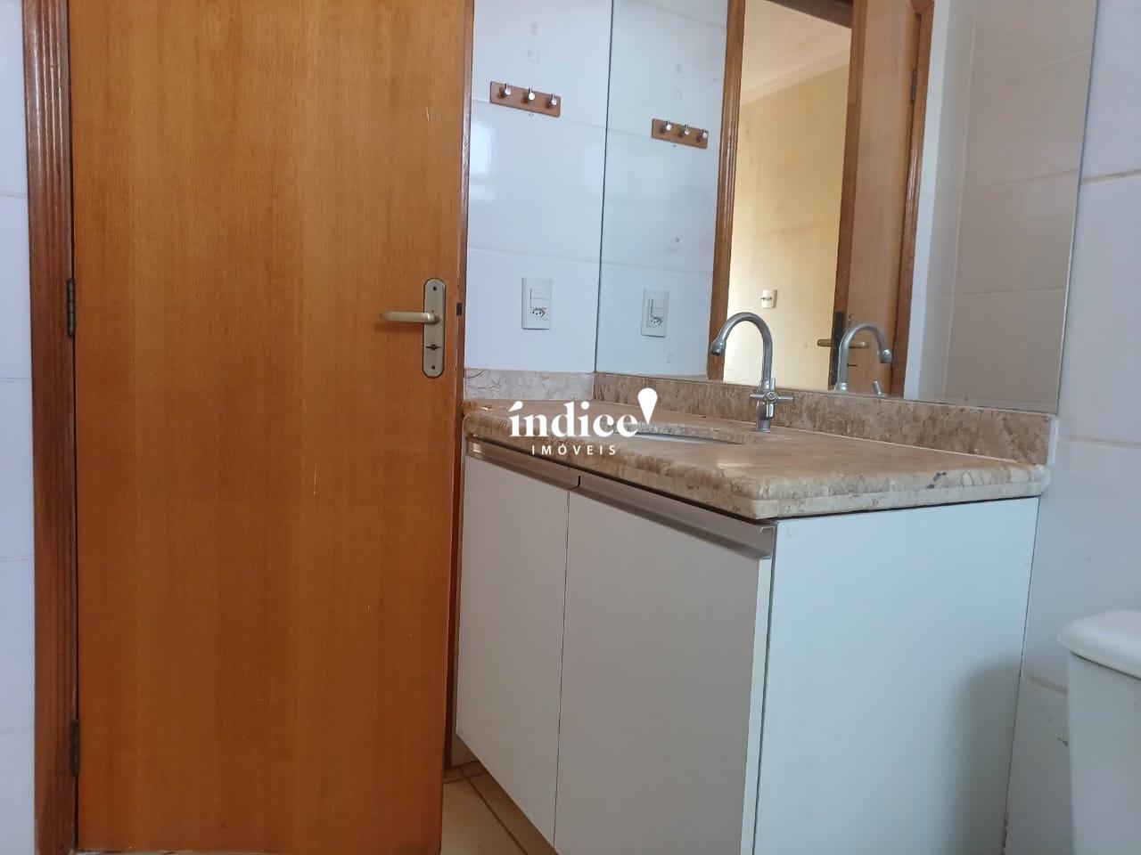 Apartamento para à venda no Jardim Botânico na cidade de Ribeirão Preto: Banheiro social