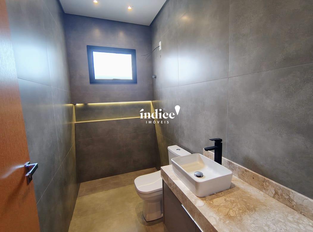 Casas Condomínio para à venda no Vivendas da Mata na cidade de Ribeirão Preto: banheiro suite master