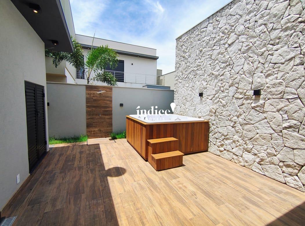Casas Condomínio para à venda no Vivendas da Mata na cidade de Ribeirão Preto: quintal